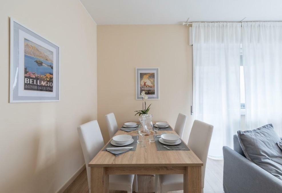 Lovely, Charming And Quiet Apartment In The Centre Air Conditioned And Free Private Garage 科莫 外观 照片